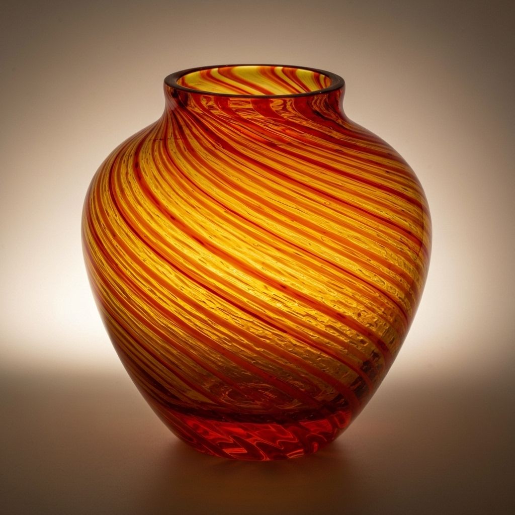 Handblown glass art